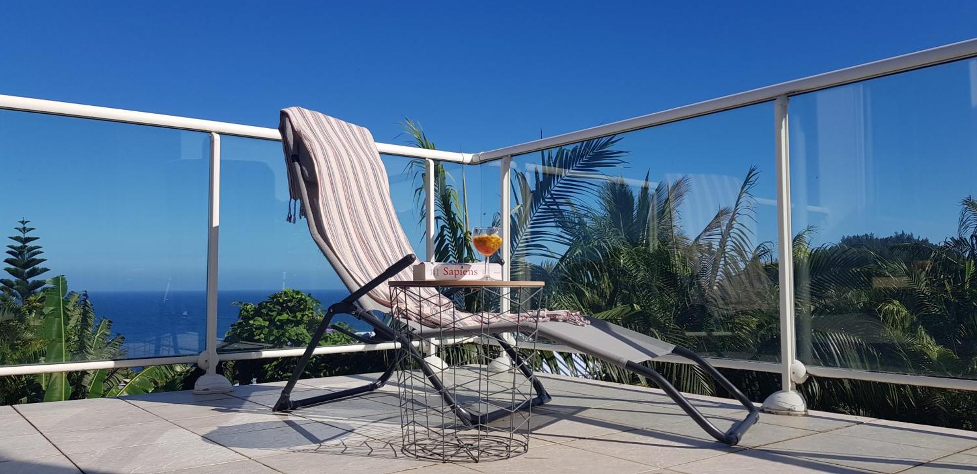 Grande Villa Au Calme - Vue Exceptionnelle - Climatisation - Piscine Sel Chauffee - Jardin Tropical Vincendo Eksteriør bilde